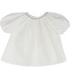 Jane Top, White Swiss Dot - Blouses - 1 - thumbnail
