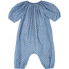 Erica Romper, Chambray Swiss Dot - Rompers - 1 - thumbnail