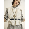 Women's Noel Waistcoat, Natural - Sweaters - 4