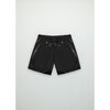 Recycled Leather Short Pant, Black - Shorts - 4