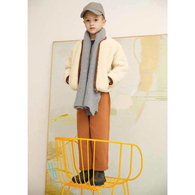 Gabrielle Jacket, Natural - Wool Coats - 3