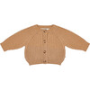 Easy Rib Baby Jacket, Toffe - Jackets - 1 - thumbnail