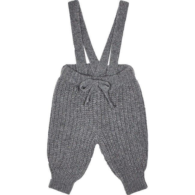 Easy Rib Baby Pant, Ash - Pants - 1