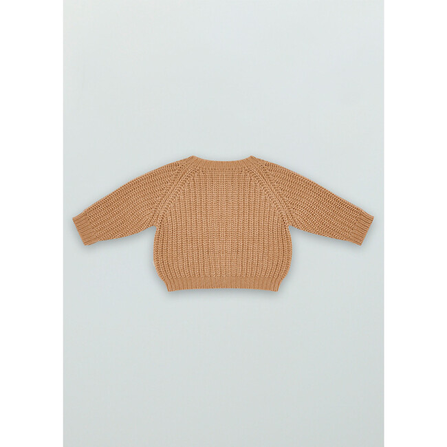 Easy Rib Baby Jacket, Toffe - Jackets - 2