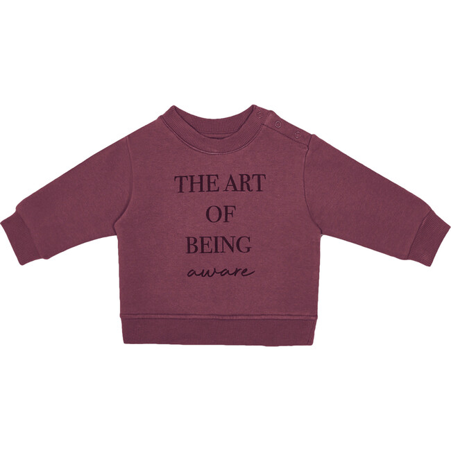 The Art Of Baby Sweater, Plum