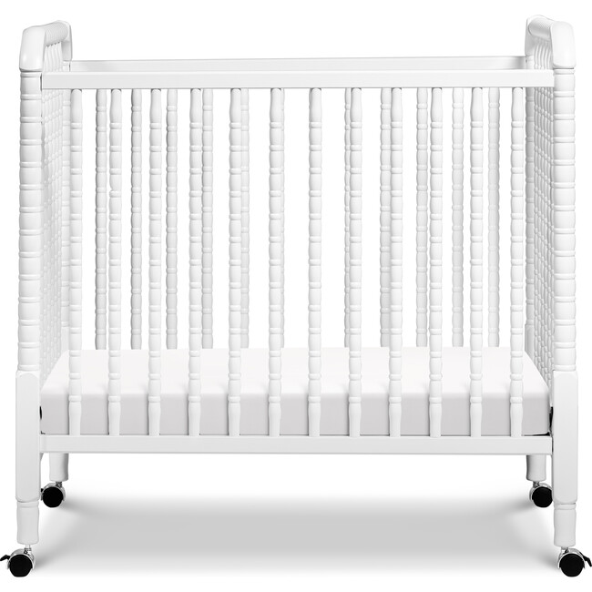 Jenny Lind 3-in-1 Convertible Mini Crib, White