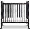Jenny Lind 3-in-1 Convertible Mini Crib, Ebony - Cribs - 1 - thumbnail