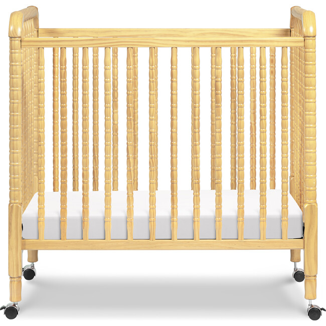 Jenny Lind 3-in-1 Convertible Mini Crib, Natural - Cribs - 1