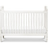 Liberty 3-in-1 Convertible Spindle Crib with Toddler Bed Conversion Kit, Warm White - Cribs - 1 - thumbnail