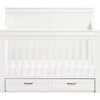 Wesley Farmhouse Storage Crib, Heirloom White - Cribs - 1 - thumbnail