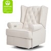 Harbour Electronic Recliner and Swivel Glider, Performance Cream Eco-Weave - Nursery Chairs - 9