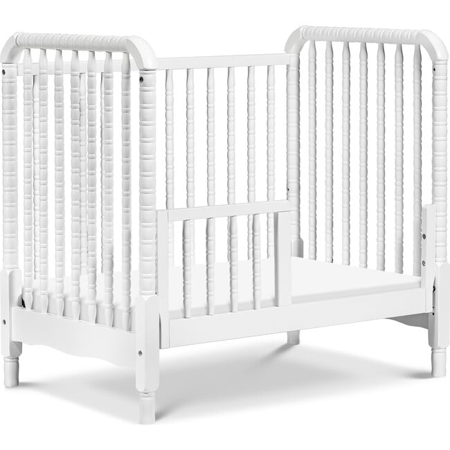 Jenny Lind 3-in-1 Convertible Mini Crib, White - Cribs - 4