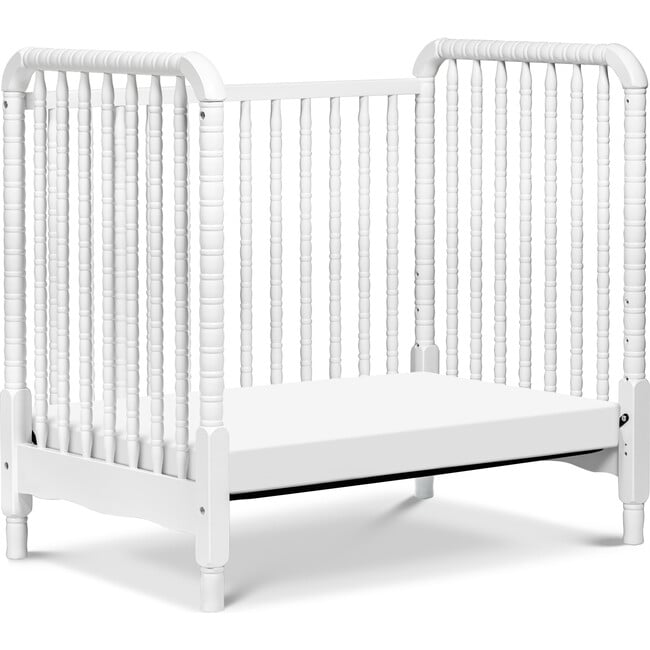 Jenny Lind 3-in-1 Convertible Mini Crib, White - Cribs - 5