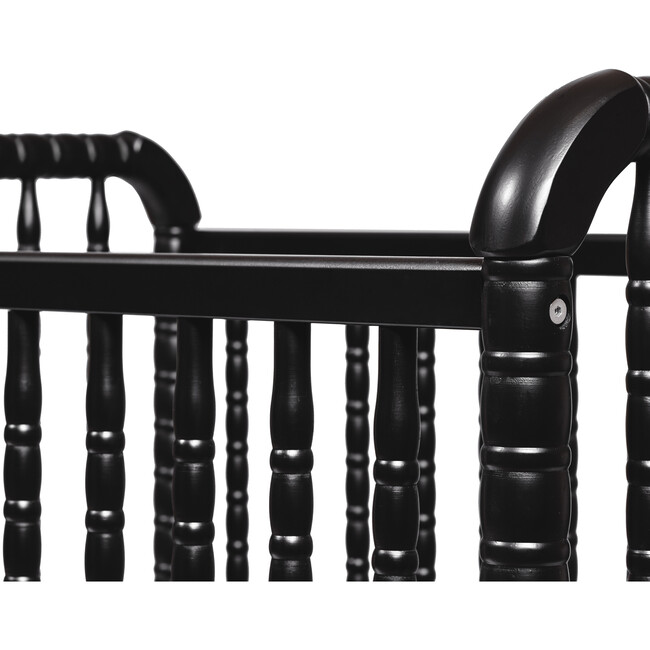 Jenny Lind 3-in-1 Convertible Mini Crib, Ebony - Cribs - 6