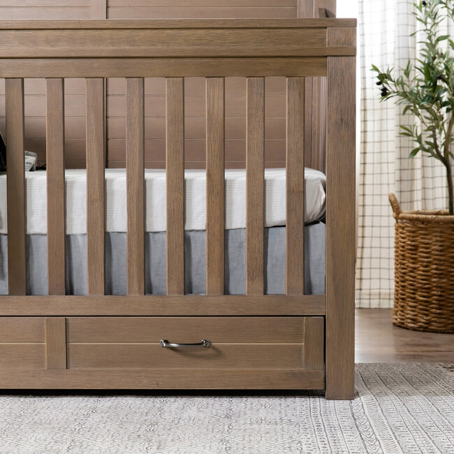 Wesley Farmhouse Storage Crib, Stablewood - Cribs - 7