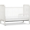 Liberty 3-in-1 Convertible Spindle Crib with Toddler Bed Conversion Kit, Warm White - Cribs - 5