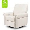 Linden Electronic Recliner and Swivel Glider, Performance Cream Eco-Weave - Nursery Chairs - 4