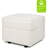 Willa-Alden Gliding Ottoman, Performance Cream Eco-Weave - Ottomans - 7