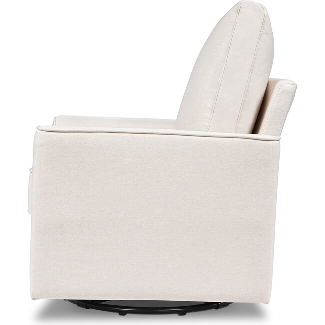 Alden Swivel Glider, Performance Cream Eco-Weave - Nursery Chairs - 6