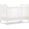 Liberty 3-in-1 Convertible Spindle Crib with Toddler Bed Conversion Kit, Warm White - Cribs - 7