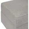 Willa-Alden Gliding Ottoman, Performance Grey Eco-Weave - Ottomans - 5