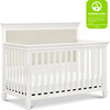 Darlington 4-in-1 Convertible Crib, Warm White - Cribs - 4