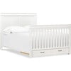 Wesley Farmhouse Storage Crib, Heirloom White - Cribs - 8