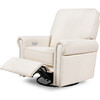Linden Electronic Recliner and Swivel Glider, Performance Cream Eco-Weave - Nursery Chairs - 7