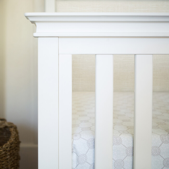 Darlington 4-in-1 Convertible Crib, Warm White - Cribs - 6