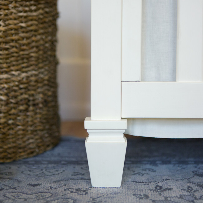 Darlington 4-in-1 Convertible Crib, Warm White - Cribs - 7