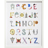 Paris Alphabet, 16" x 20" - Art - 1 - thumbnail