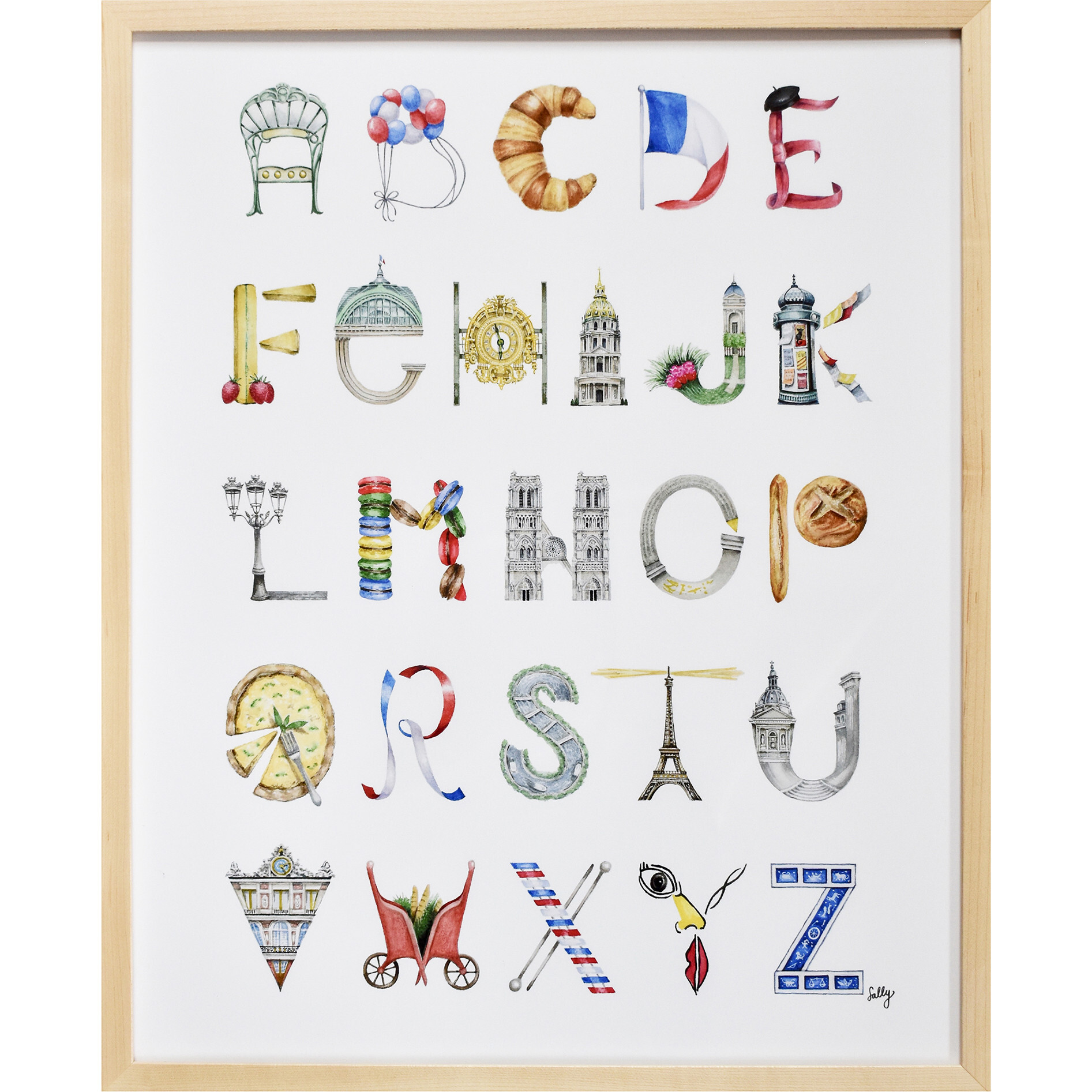 New York City Alphabet Print - The Letter Nest