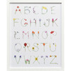 Flower Alphabet, 16" x 20" - Art - 1 - thumbnail