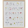 Flower Alphabet, 16" x 20" - Art - 2