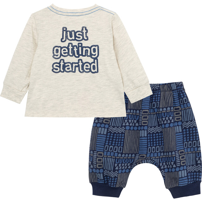 Going Places Pant Set, Grey Heather