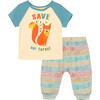 The Nature Conservancy X Peek Save Our Forest Pant Set, Off-White - Two Pieces - 1 - thumbnail