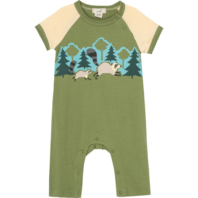 The Nature Conservancy X Peek Raccoon Coverall, Green