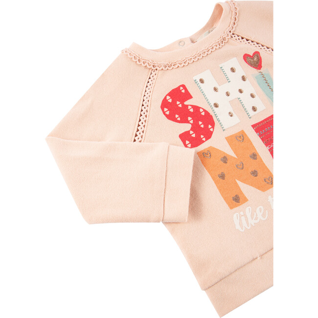Shine Tutu Set, Peach - Mixed Apparel Set - 3