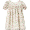Floral Smocked Dress, Print - Dresses - 1 - thumbnail