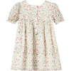 Floral Smocked Dress, Print - Dresses - 2
