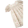 Floral Smocked Dress, Print - Dresses - 3