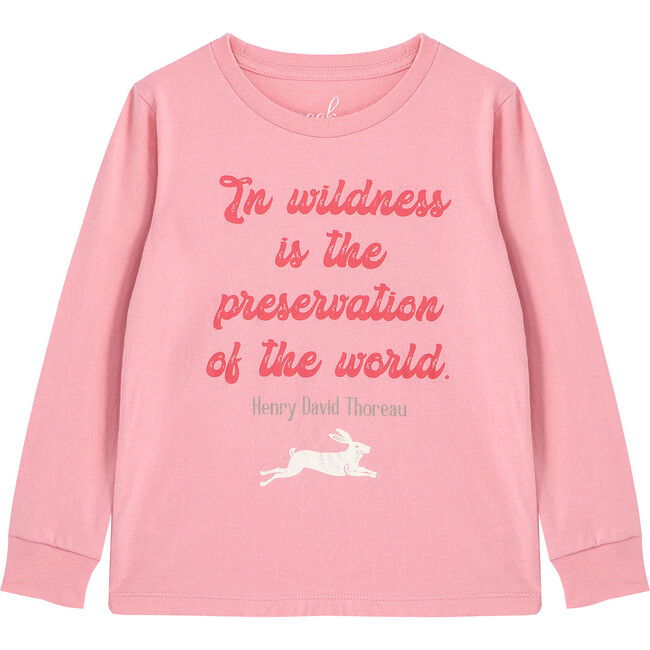 The Nature Conservancy X Peek Animals Of The Forest Tee, Pink