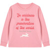 The Nature Conservancy X Peek Animals Of The Forest Tee, Pink - Tees - 1 - thumbnail