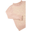 Embroidered Flowers Sweater, Peach - Sweaters - 3