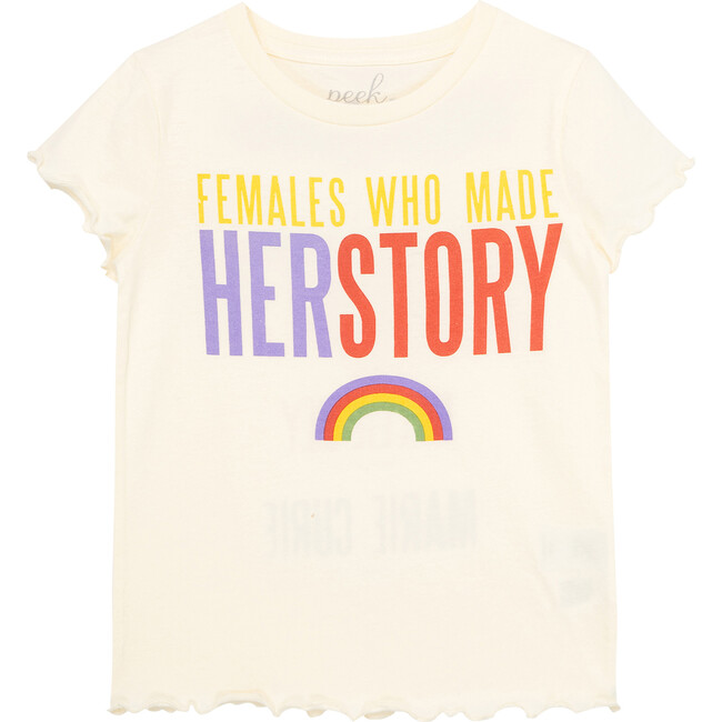 Women Of Her-Story Tee, Off-White