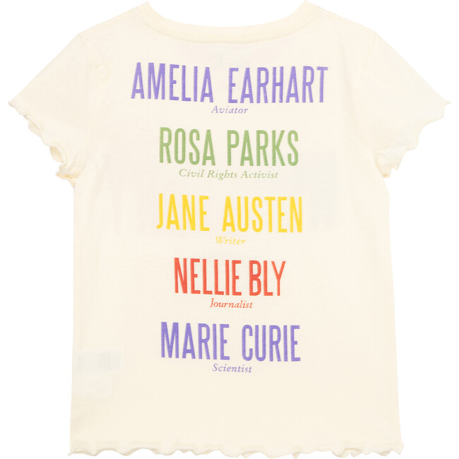 Women Of Her-Story Tee, Off-White - Tees - 2