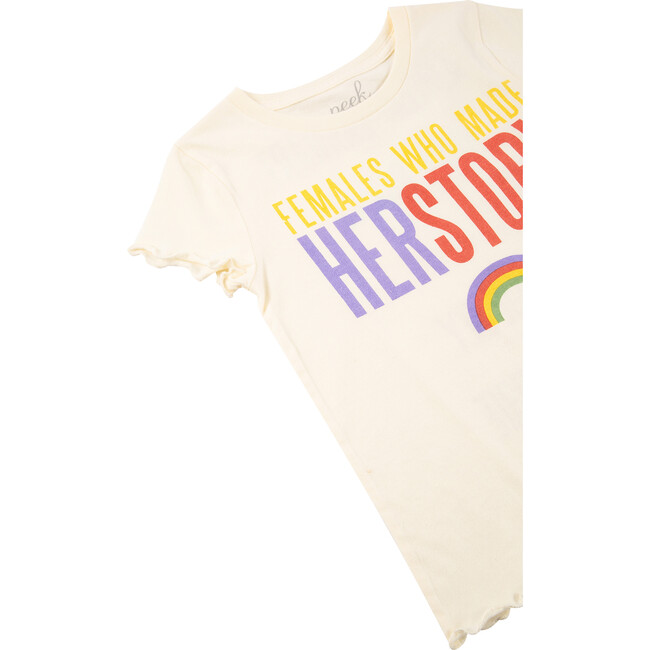 Women Of Her-Story Tee, Off-White - Tees - 3