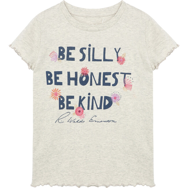 Be Silly Be Honest Be Kind Tee, Grey Heather