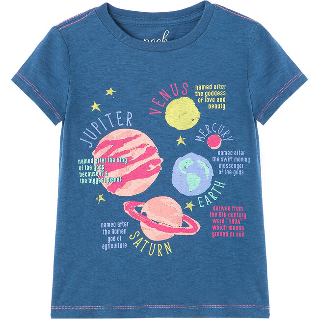 All Planets Tee, Blue