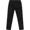 Knit Denim Pant, Black - Pants - 1 - thumbnail